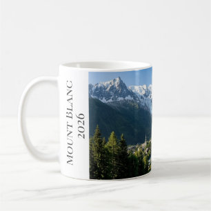 Mont Blanc French Alps Chamonix Mountain Peak Coffee Mug
