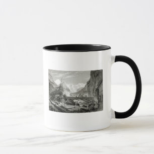Mont Blanc from the Baths of St. Didier Mug