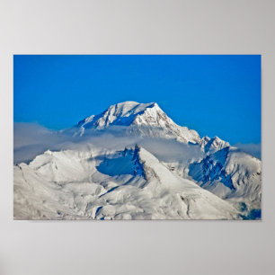 Mont Blanc Les Arcs French Alps France Poster