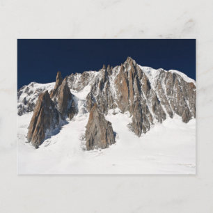 Mont Blanc massif Postcard