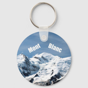 Mont Blanc Mountain - Magnificent! Key Ring