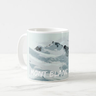 Mont Blanc Mountain Peak, France Coffee Mug