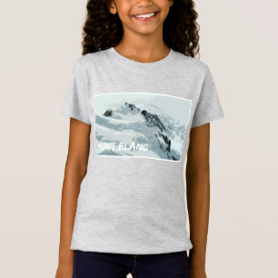 Mont Blanc Mountain Peak, France T-Shirt