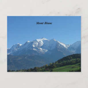 Mont Blanc - Postcard