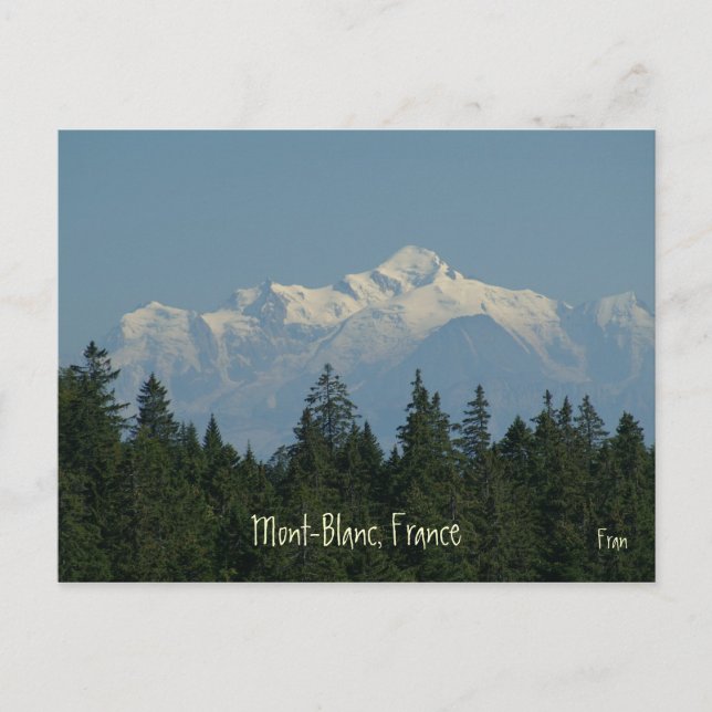 Mont-Blanc Postcard (Front)