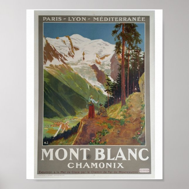 MONT BLANC POSTER (Front)