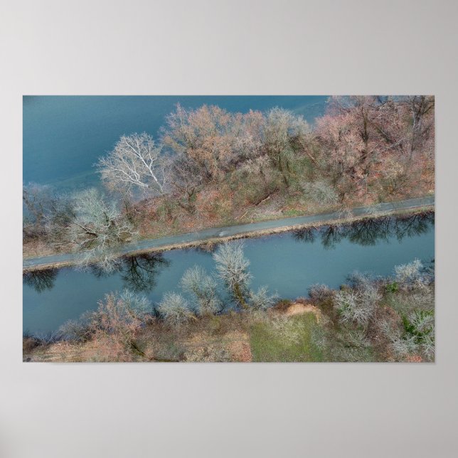 Mont Clare Schuylkill Canal PA Poster (Front)