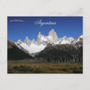 Mont Fitz Roy Argentina Postcard