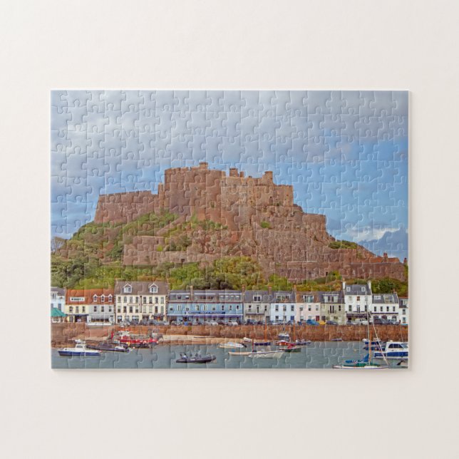 Mont Orgueil Castle, Jersey Jigsaw Puzzle (Horizontal)
