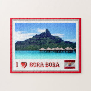 Mont Otemanu - Bora Bora - French Polynesia - Jigsaw Puzzle