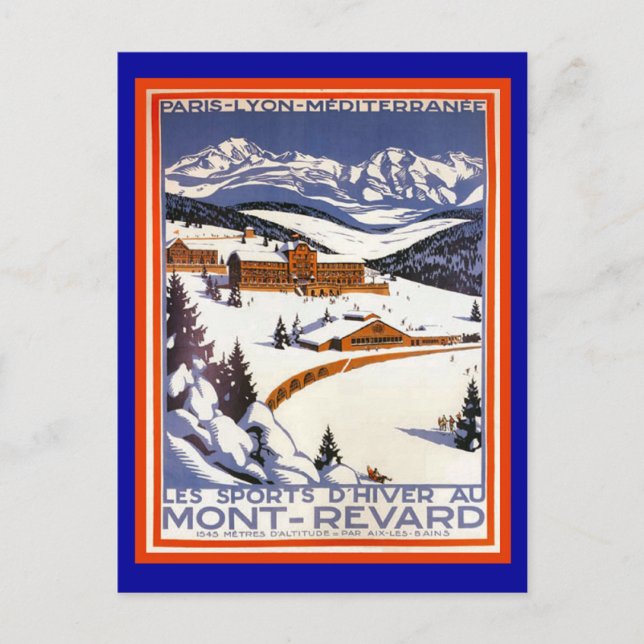 Mont Revard Postcard (Front)