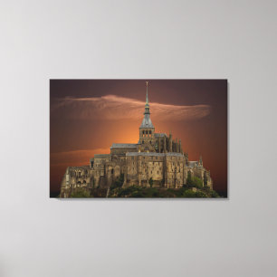 Mont-Saint-Michel Canvas Print