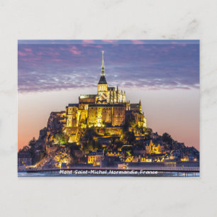 Mont Saint-Michel•France / 聖米歇爾山•法國 Postcard
