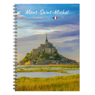 Mont-Saint-Michel, France - Mediaeval Abbey Notebook