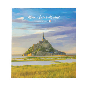 Mont-Saint-Michel, France - Mediaeval Abbey Notepad