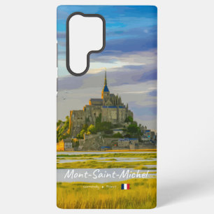 Mont-Saint-Michel, France - Mediaeval Abbey Samsung Galaxy Case