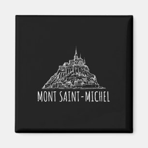Mont Saint-michel France Normandy Europe Vacation Magnet