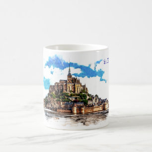 Mont Saint Michel in Normandy, France. Coffee Mug