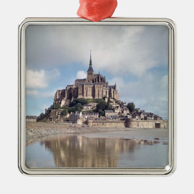 Mont Saint-Michel Metal Tree Decoration (Front)