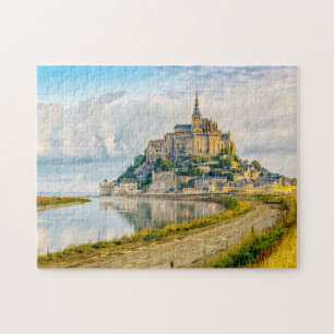 Mont-Saint-Michel, Normandy, France Jigsaw Puzzle