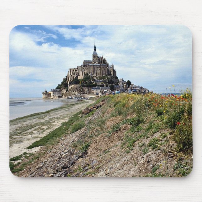 Mont-Saint-Michel, Normandy, France Mouse Mat (Front)