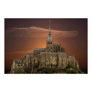 Mont-Saint-Michel Photo Print