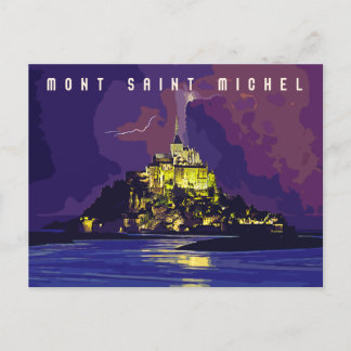 Mont Saint Michel Postcard