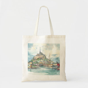 Mont Saint Michel Tote Bag