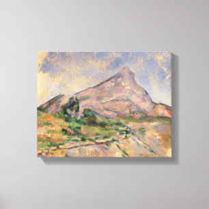Mont Sainte-Victoire, 1897-98 Canvas Print