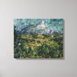 Mont Sainte-Victoire, 1904-05 Canvas Print