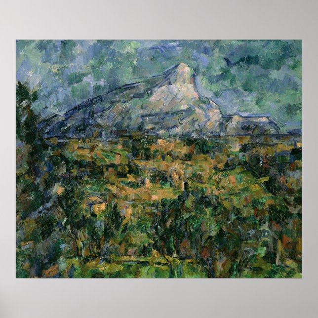 Mont Sainte-Victoire, 1904-05 Poster (Front)