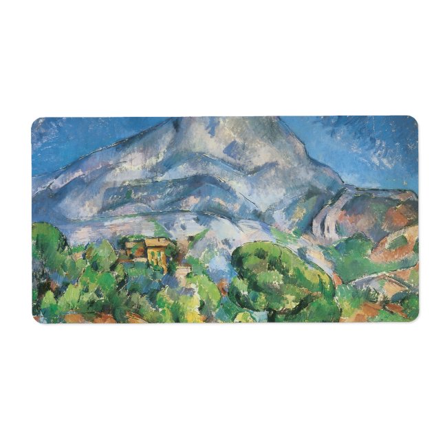 Mont Sainte Victoire Above Tholonet, Paul Cezanne (Front)