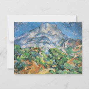 Mont Sainte Victoire Above Tholonet, Paul Cezanne