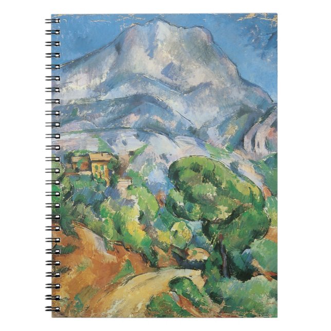 Mont Sainte Victoire Above Tholonet, Paul Cezanne Notebook (Front)