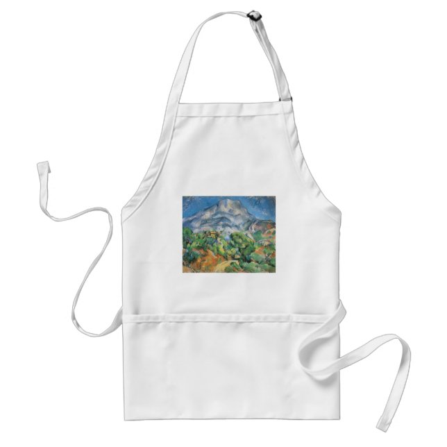 Mont Sainte Victoire Above Tholonet, Paul Cezanne Standard Apron (Front)