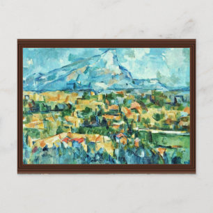 Mont Sainte-Victoire By Paul Cézanne (Best Quality Postcard