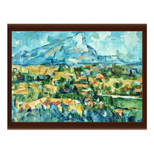 Mont Sainte-Victoire By Paul Cézanne (Best Quality Postcard