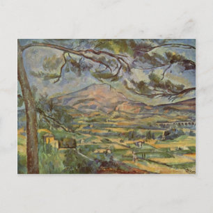 Mont Sainte-Victoire by Paul Cézanne Postcard