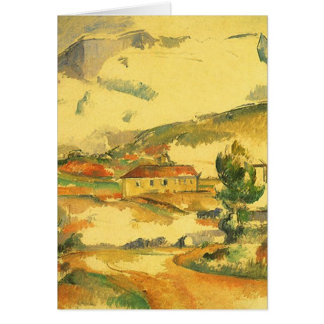 Mont Sainte Victoire by Paul Cezanne, Vintage Art (Front)