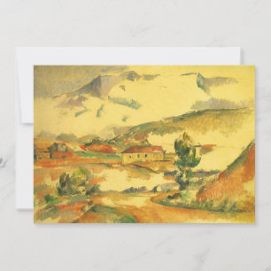 Mont Sainte Victoire by Paul Cezanne, Vintage Art