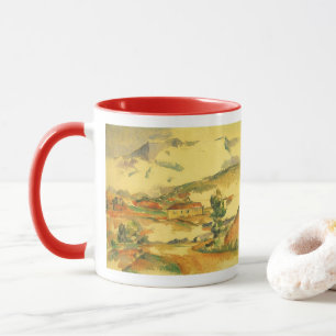 Mont Sainte Victoire by Paul Cezanne, Vintage Art Mug