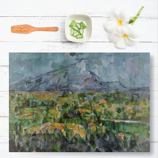 Mont Sainte-Victoire Landscape Paul Cezanne Cutting Board (Creator Uploaded)