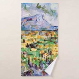 Mont Sainte-Victoire, Paul Cezanne Bath Towel