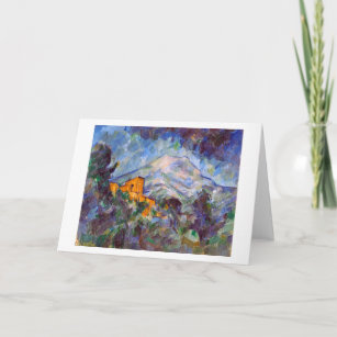 Mont Sainte-Victoire, Paul Cezanne Card