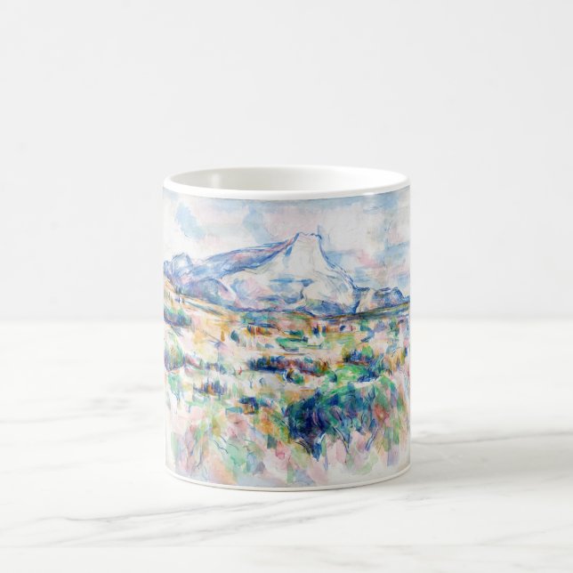 Mont Sainte-Victoire, Paul Cezanne Coffee Mug (Center)