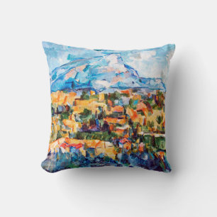 Mont Sainte-Victoire, Paul Cezanne Cushion