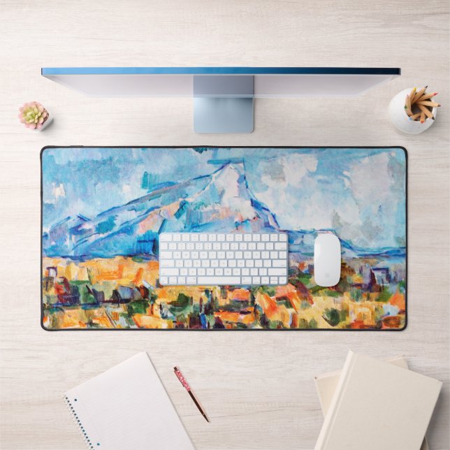 Mont Sainte-Victoire, Paul Cezanne Desk Mat (Office 1)