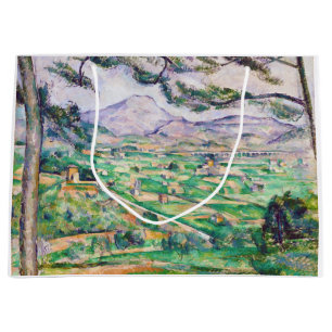 Mont Sainte-Victoire, Paul Cezanne Large Gift Bag