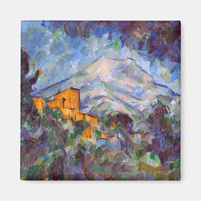 Mont Sainte-Victoire, Paul Cezanne Magnet (Front)