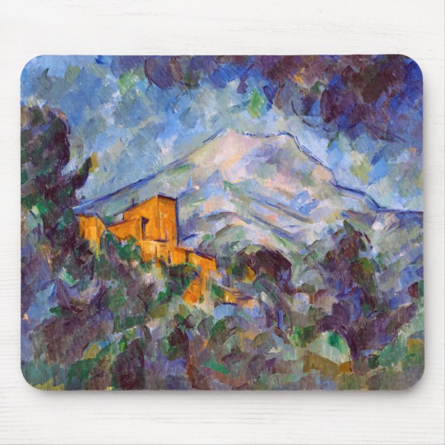 Mont Sainte-Victoire, Paul Cezanne Mouse Mat (Front)
